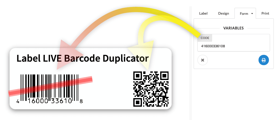 barcode duplicator