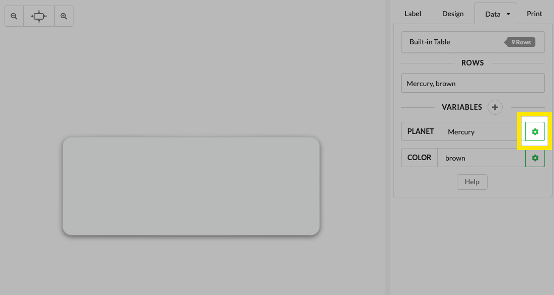 Dynamic Data (and color!) Using the Built-in Spreadsheet