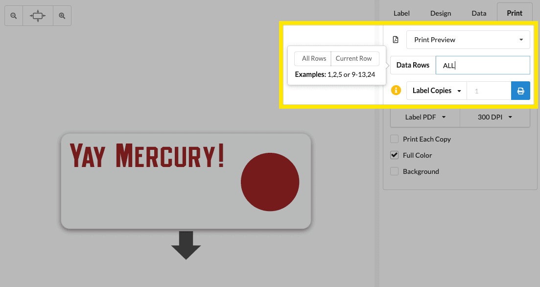 Dynamic Data (and color!) Using the Built-in Spreadsheet