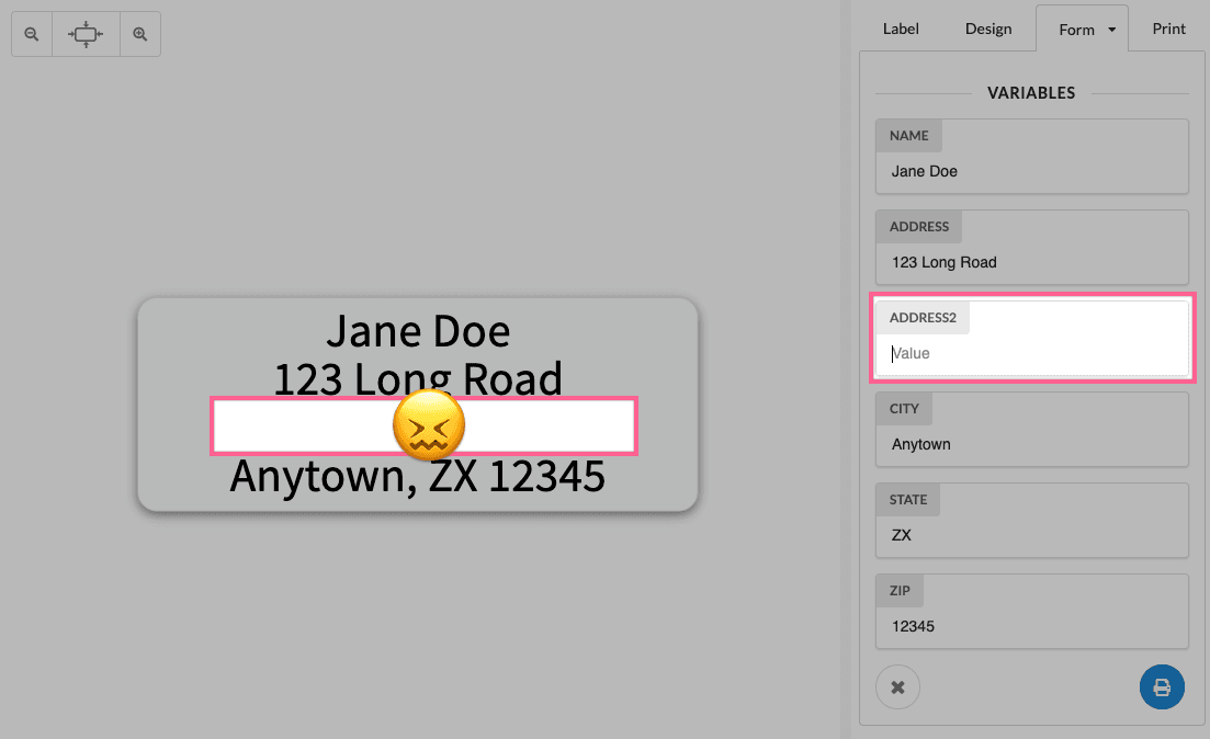 How do I hide blank lines in a text box?