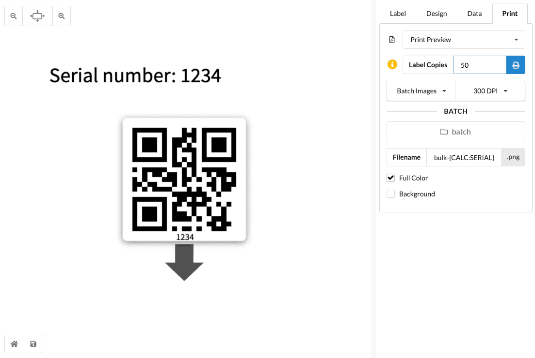 Bulk Barcode Generator for PNG/PDF Labels
