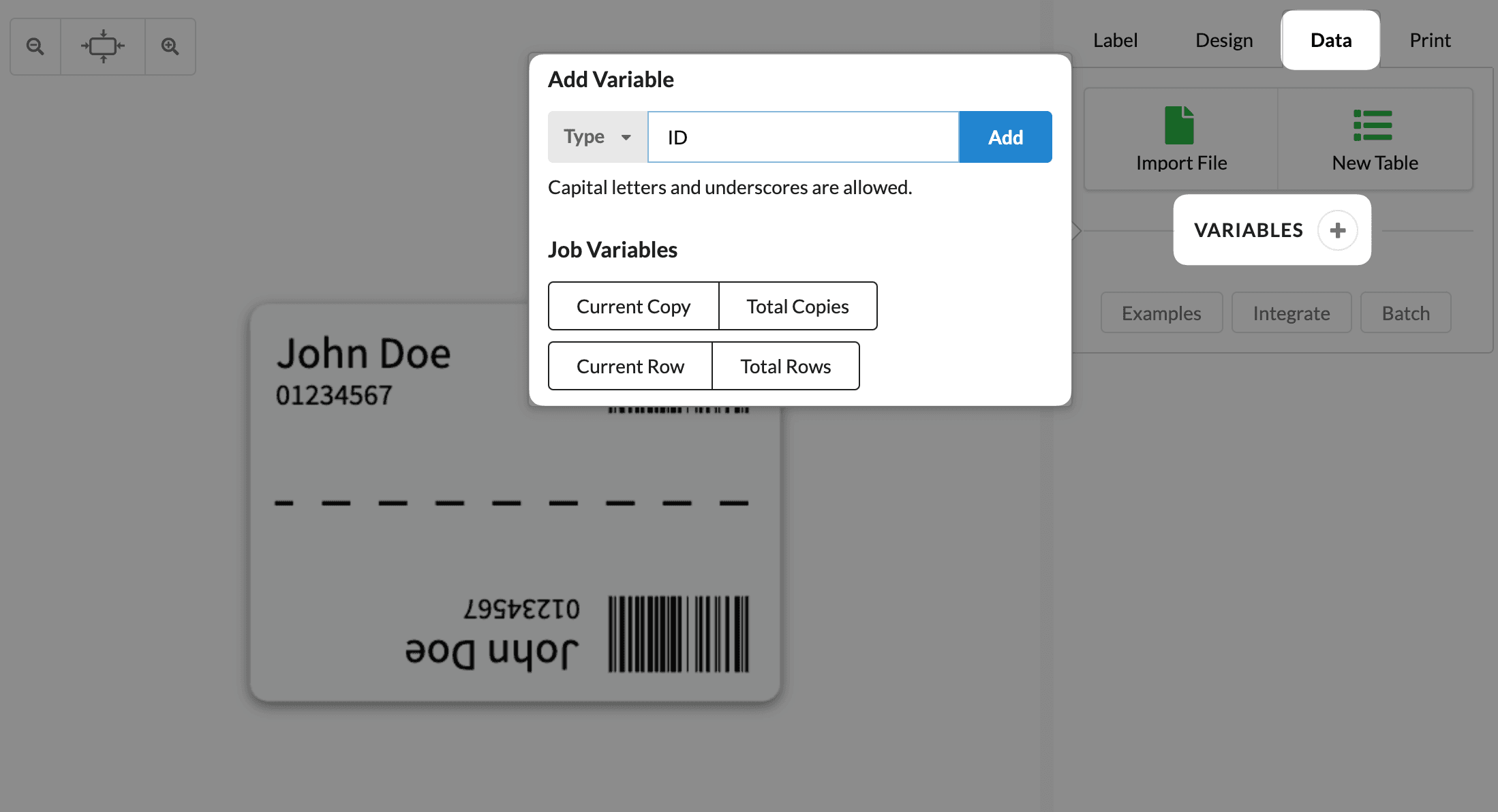 Understanding Data Variables