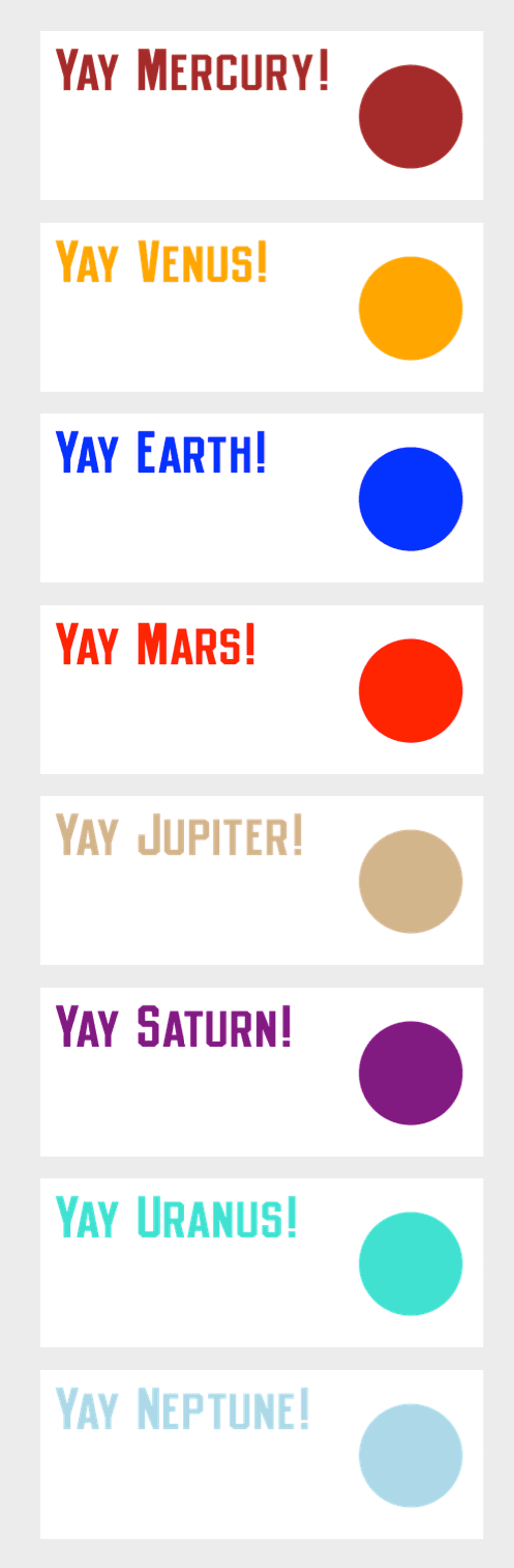 Dynamic Data (and color!) Using the Built-in Spreadsheet