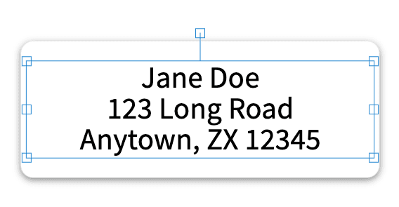 How do I hide blank lines in a text box?