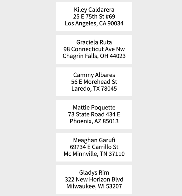 Mail Merge With Spreadsheet And Labels