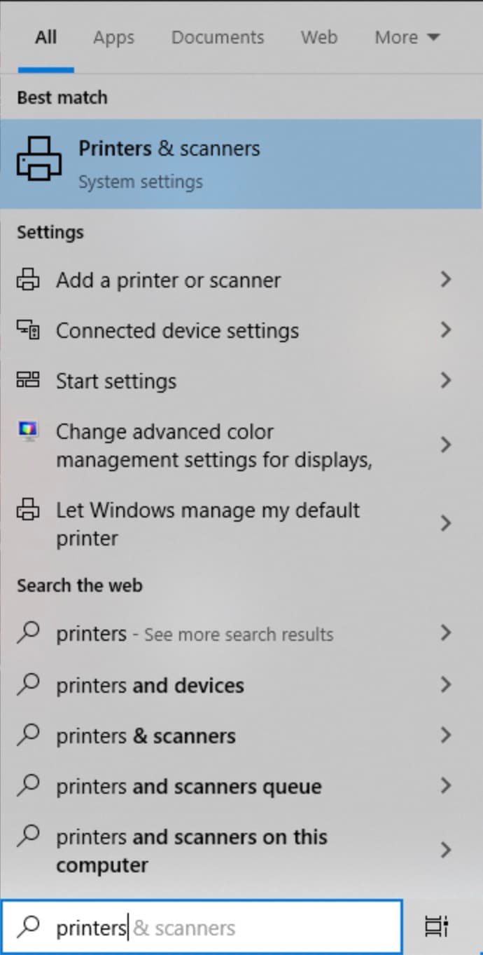 printers and scanners
