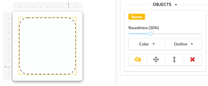 Label Templates for Tear-off, Full Bleed, Speciality Shapes or Preprinted Art