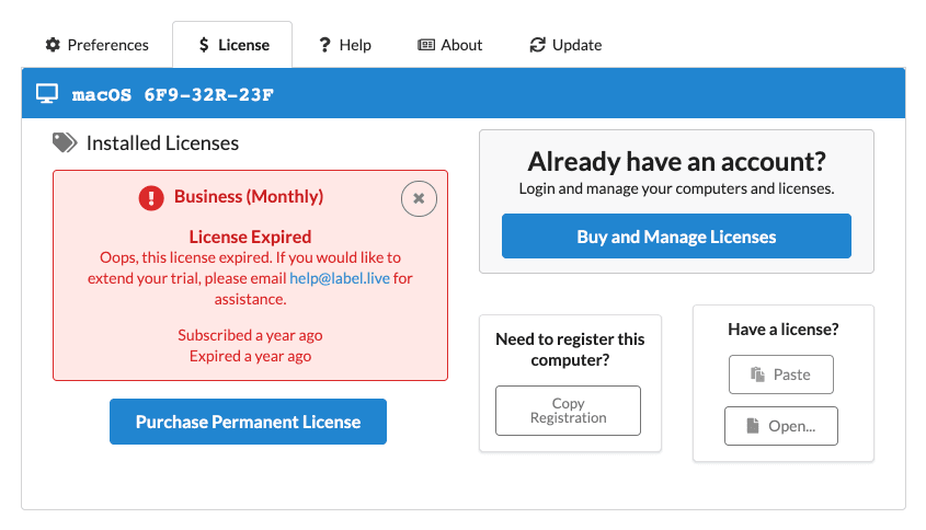 How do I renew an expired subscription?